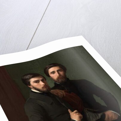 René-Charles Dassy and His Brother Jean-Baptiste-Claude-Amédé Dassy, 1850 by Hippolyte Flandrin