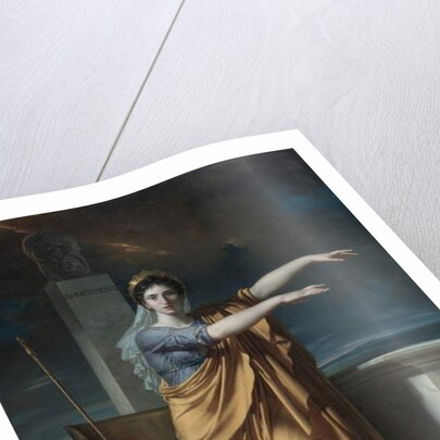 Polyhymnia, Muse of Eloquence, 1800 by Charles Meynier