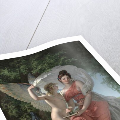 Erato, Muse of Lyrical Poetry, 1800 by Charles Meynier