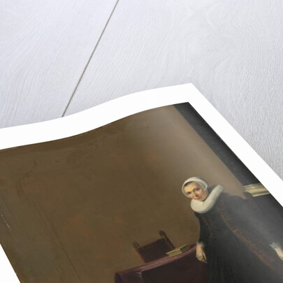 Portrait of a Woman with a Dog, c.1635 by Hendrick Gerritsz Pot