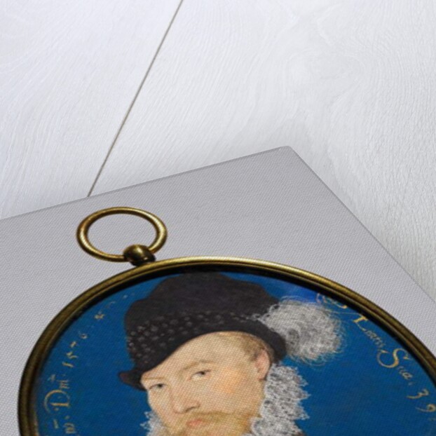 Portrait of Charles Howard, 2nd Baron Howard of Effingham, 1576 by Nicholas Hilliard