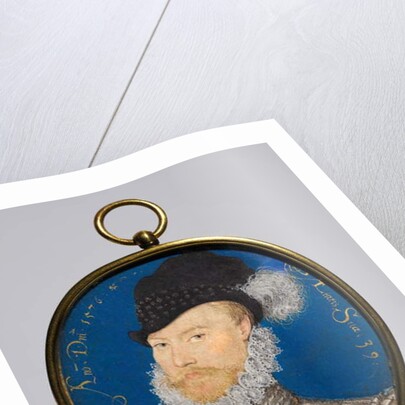 Portrait of Charles Howard, 2nd Baron Howard of Effingham, 1576 by Nicholas Hilliard