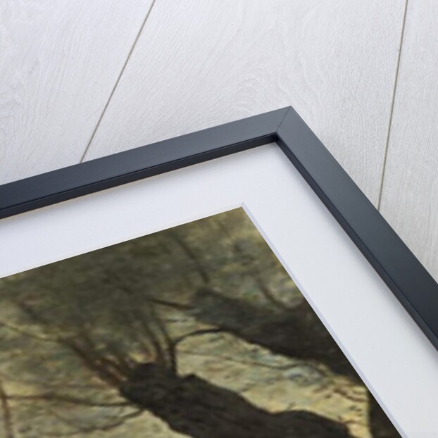 Willows and Farmhouse at Sainte-Catherine-lès-Arras, 1871 by Jean Baptiste Camille Corot