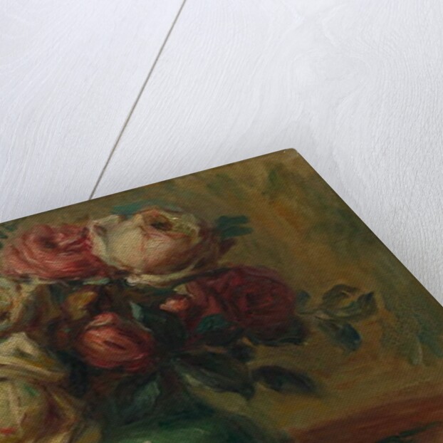 Roses in a Vase, c. 1890 by Pierre Auguste Renoir