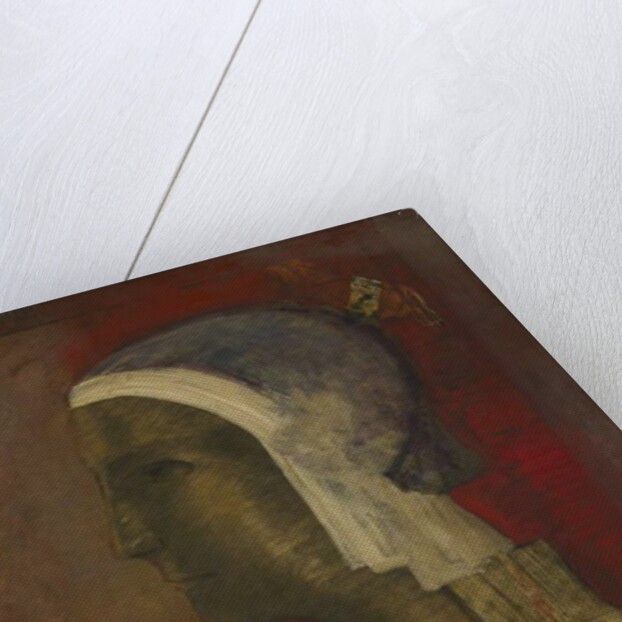 Symbolic Head, c.1890 by Odilon Redon