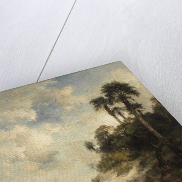 Fort George Island, Florida, 1878 by Thomas Moran