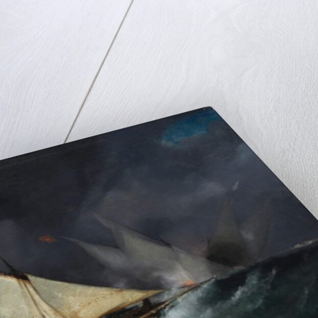 Greek Pirates Attacking a Turkish Vessel by French School