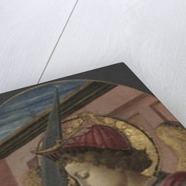 Panel from a Triptych: The Archangel Michael, 1458 by Fra Filippo Lippi