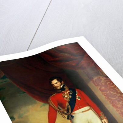 The Prince of Orange, later King William II of the Netherlands by Nicholas Pieneman