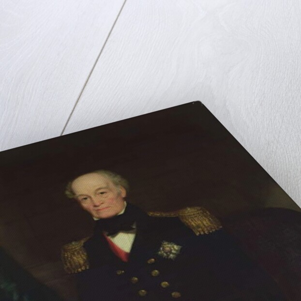 Portrait of Sir Thomas Byam Martin 1852 by Thomas Mackay