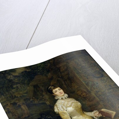 Portrait of Helena Modrzejewska 1880 by Tadeusz Ajdukiewicz