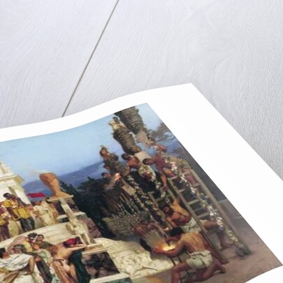 Leading Light of Christianity, Nero's Torches, 1882 by Henryk Siemieradzki