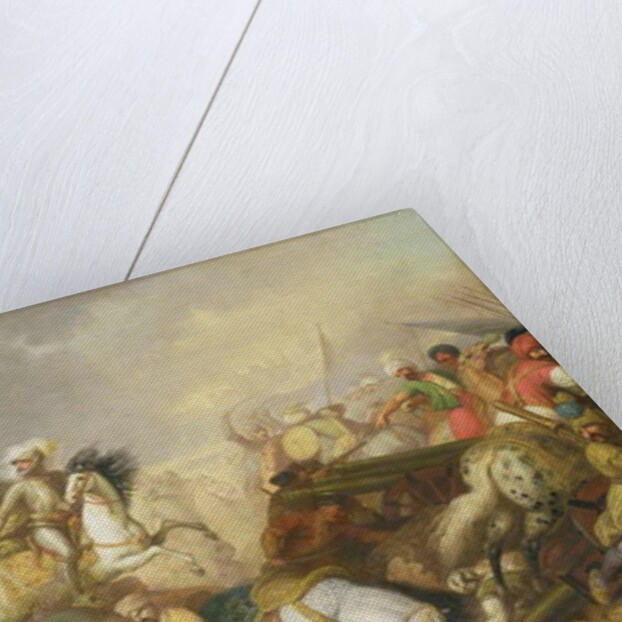 The Battle of Chocim in 1673, 1876 by Franciszek Smuglewicz