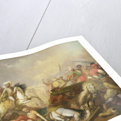 The Battle of Chocim in 1673, 1876 by Franciszek Smuglewicz