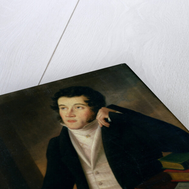 Portrait of Adam Bernard Mickiewicz by Jozef Oleszkiewicz