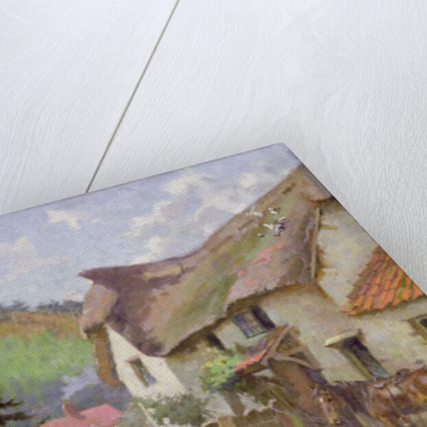 In the Garden, 1910 by Wlodzimierz Blocki