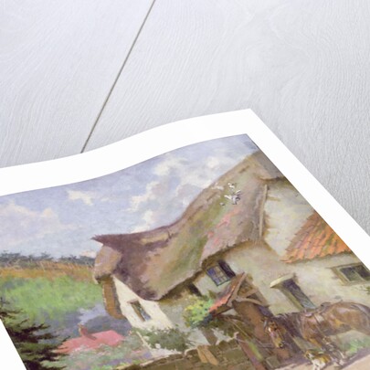 In the Garden, 1910 by Wlodzimierz Blocki