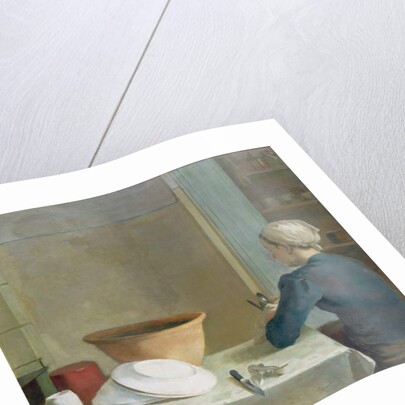 In the Kitchen, c.1930 by Pawel Marian Dadlez