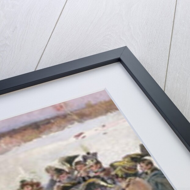 Burning of Standards in 1812, 1896, fragment of 'The Berezina Panorama', 1896 by Wojciech Kossak