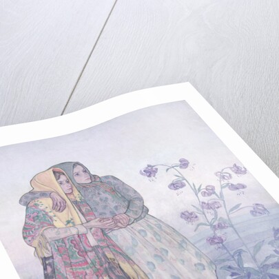 Procession of Polish Highland Women, c.1910 by Jan Rembowski