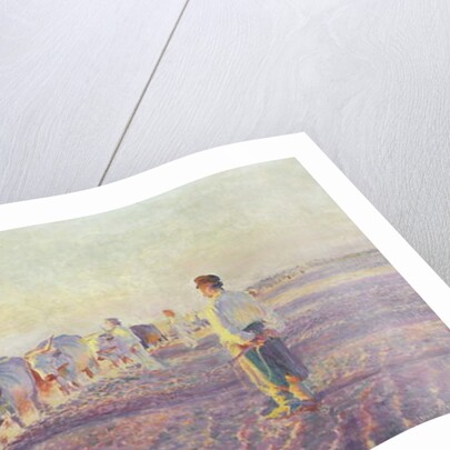 Ploughing in the Ukraine, 1892 by Leon Wyczolkowski