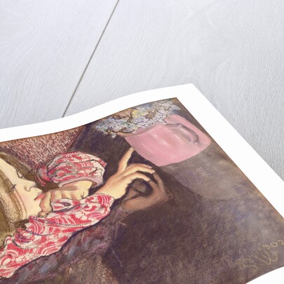 Girl with a Vase of Flowers, 1902 by Stanislaw Wyspianski