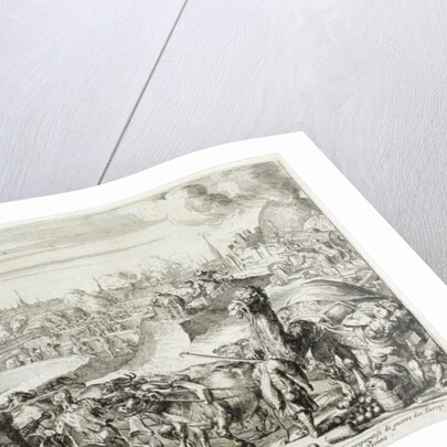 Vienna Print Cycle, Turkish Position in Vienna, 1683 by Romeyn de Hooghe