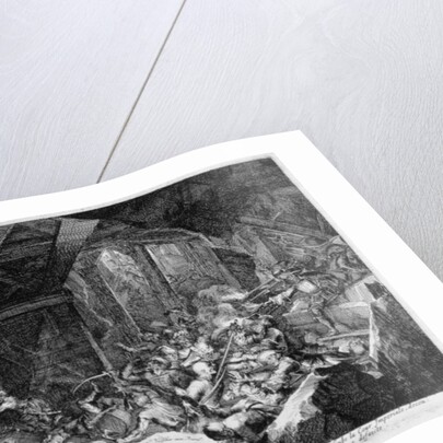 Vienna Print Cycle, Discovery and destruction of a Turkish mine under the Imperial Palace, 1683 by Romeyn de Hooghe