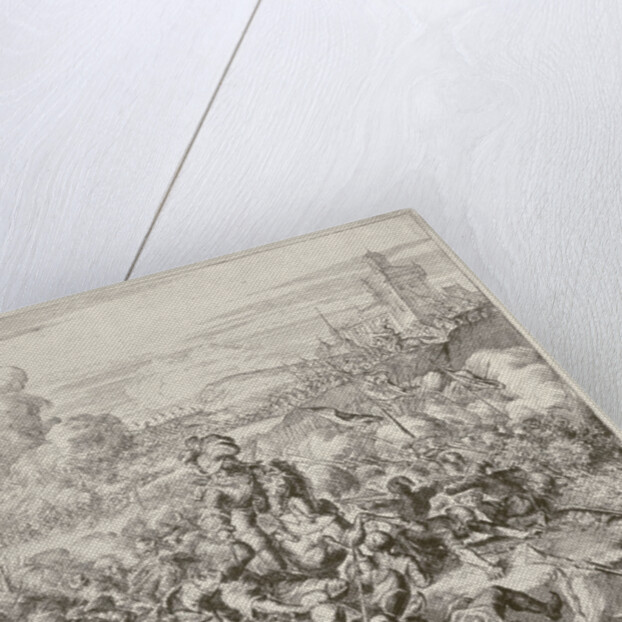 Vienna Print Cycle, The Emperor's Army fighting with the Turks, 1683 by Romeyn de Hooghe