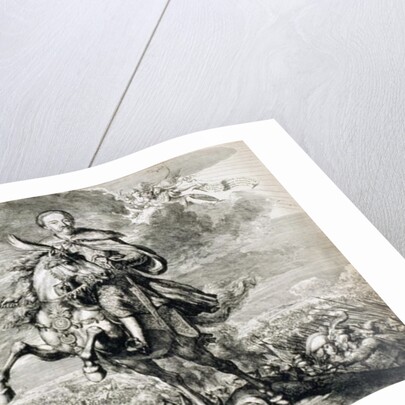 Glorification of John Sobieski III at the battle of Chocim, 1674 by Romeyn de Hooghe