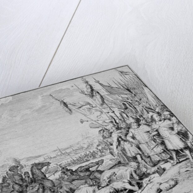 Vienna Print Cycle, Homage of the Hungarians, 1683 by Romeyn de Hooghe