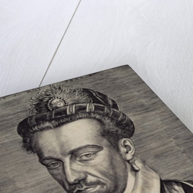 Henri III Valois by Johan Wierix