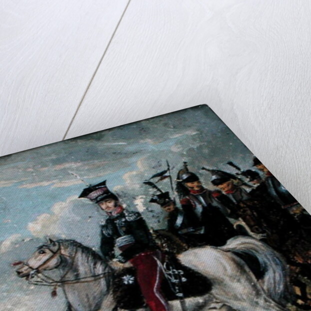 Prince Josef Anton Poniatowski with guides, c.1813 by Polish School