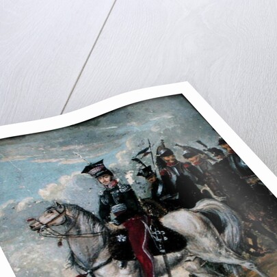 Prince Josef Anton Poniatowski with guides, c.1813 by Polish School