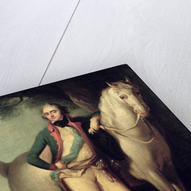Prince Josef Anton Poniatowski by his horse by Giuseppe or Josef Grassi