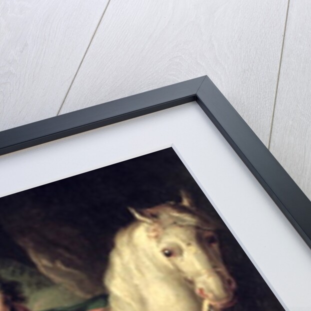 Prince Josef Anton Poniatowski by his horse by Giuseppe or Josef Grassi