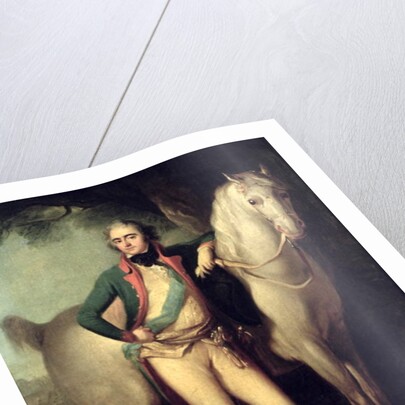 Prince Josef Anton Poniatowski by his horse by Giuseppe or Josef Grassi