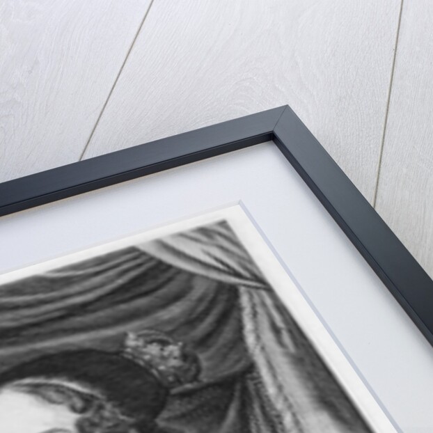 Maria Ludwiga Gonzaga Queen of Poland, 1649 by Willem Hondius