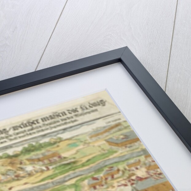 View of the Siege of Polotsk by Stephen Bathory in 1579 by Georg the elder Mack