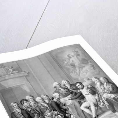 Napoleon Granting the Constitution to the Duchy of Warsaw, 1843 by Franz Seraph Hanfstaengel