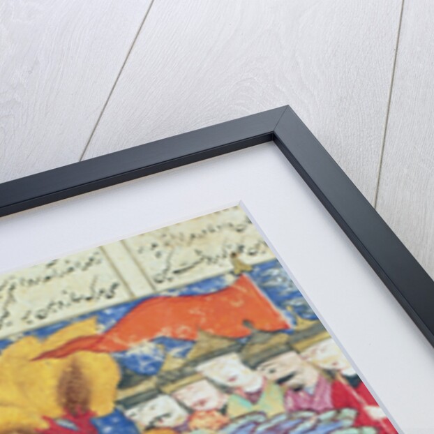 Rostam mourning the death of Sohrab by Persian School