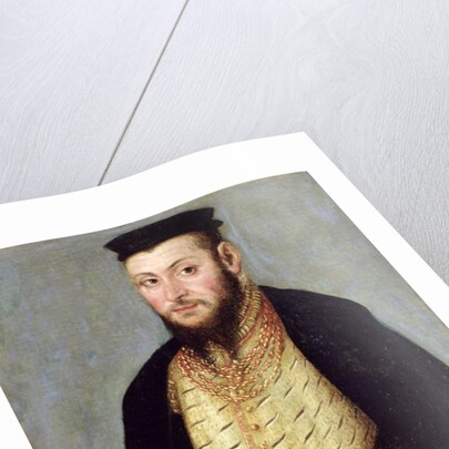 Zygmunt II August King of Poland, c.1553-56 by Lucas the Younger (studio of) Cranach