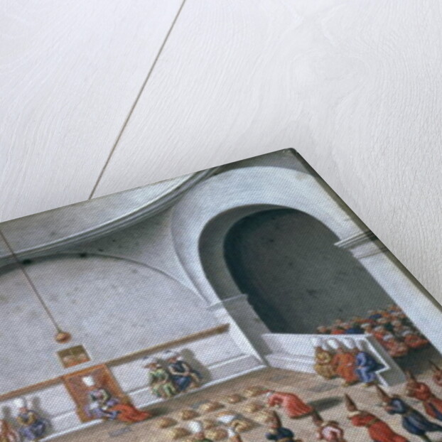 Jan Gninski's Mission to Istanbul, Ceremony of Payment to the Soldiers, 1679 by Pierre Paul Sevin