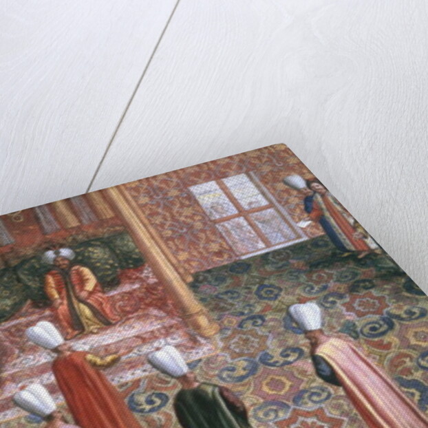 Jan Gninski's Diplomatic Mission to Istanbul, Audience of the Polish Envoy with the Sultan Machmed, 1679 by Pierre Paul Sevin