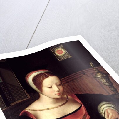 St. Mary Magdalene Writing, c.1500-50 by Master of the Female Half Lengths