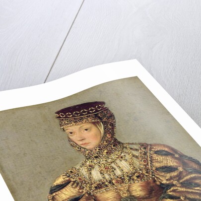 Barbara Radziwill, c.1553-56 by Lucas the Younger Cranach