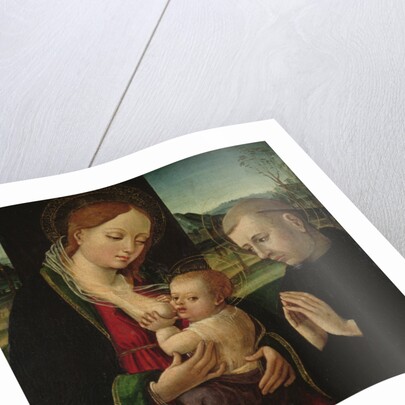 Madonna feeding the Christ Child, c.1500-30 by Ambrogio Borgognone