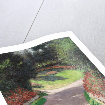 The Path in the Garden, 1886 by Gustave Caillebotte