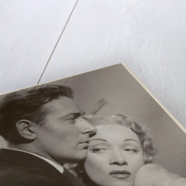 Still from the film 'Stage Fright' with Michael Wilding and Marlene Dietrich, 1950 by German Photographer