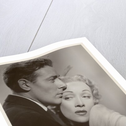 Still from the film 'Stage Fright' with Michael Wilding and Marlene Dietrich, 1950 by German Photographer